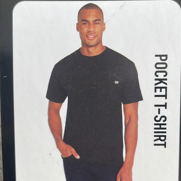 CAT - Men’s Pocket T-Shirt - Picture 3 of 5